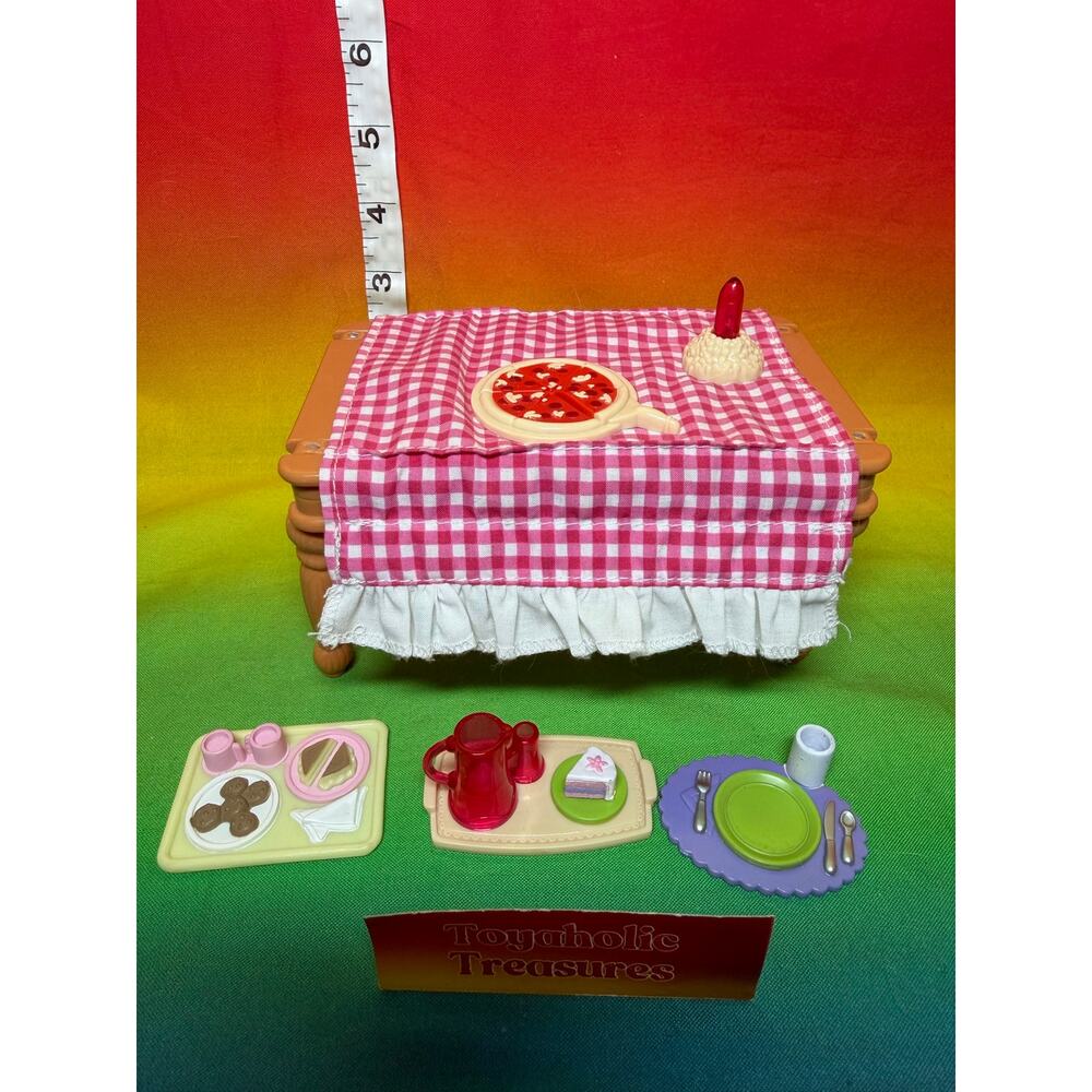 Fisher Price Loving Family Dollhouse Kitchen Table Furniture
